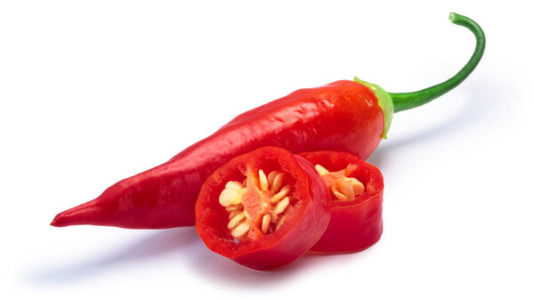 Aji Cristal chile-Capsicum baccatum, paths