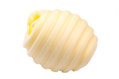 Tereyağı yaymak curl rulo, yol, üst