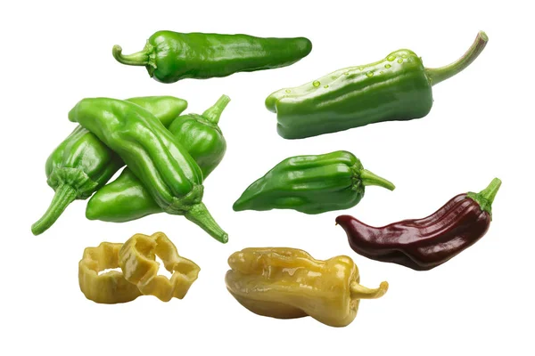 Peppers for pickling, paths — Stock Photo, Image