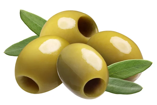 Оливки с зелеными косточками — стоковое фото