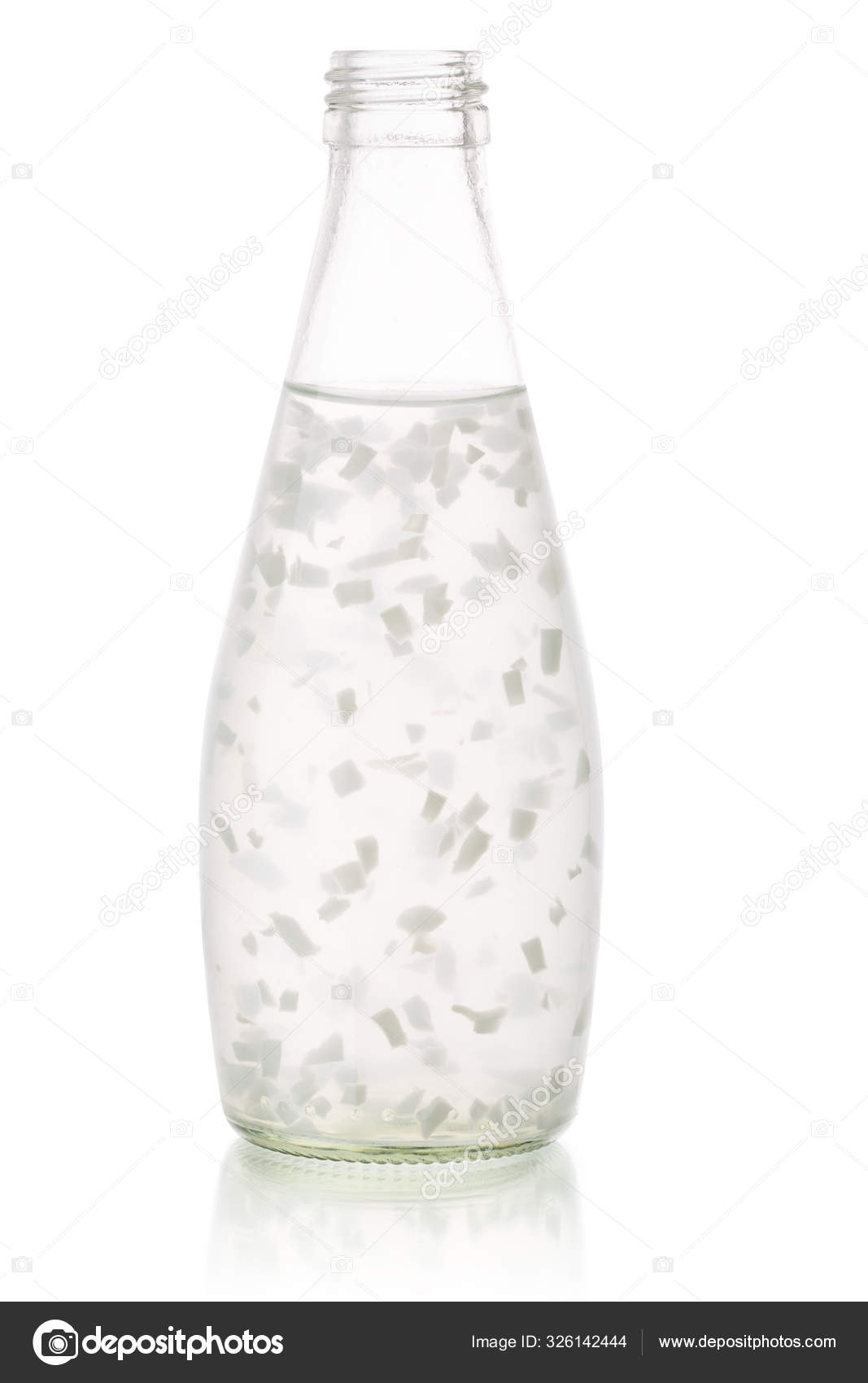 Download Coconut Water With Pulp Bottle Paths Stock Photo C Maxsol7 326142444 PSD Mockup Templates