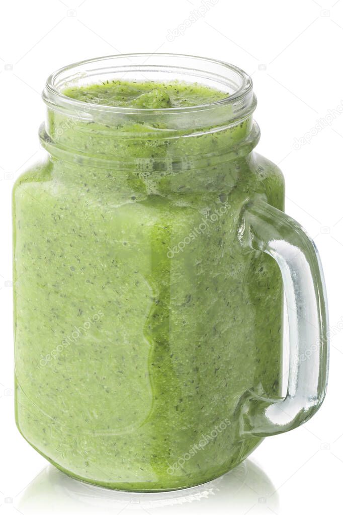 Avocado smoothie juice jar, paths