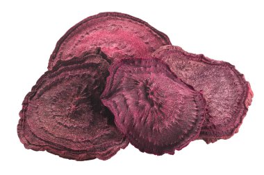 Beet chips or dried slices, paths