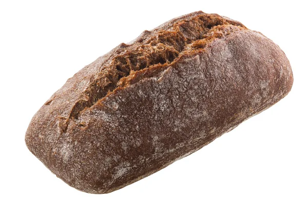 Chleb żytni pełnoziarnisty, ścieżki — Zdjęcie stockowe