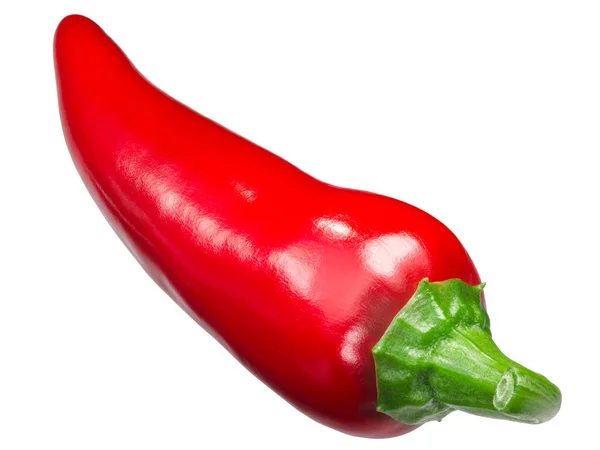 Rode Hete Chile Peper Capsicum Annuum Fruit Hele Peul — Stockfoto