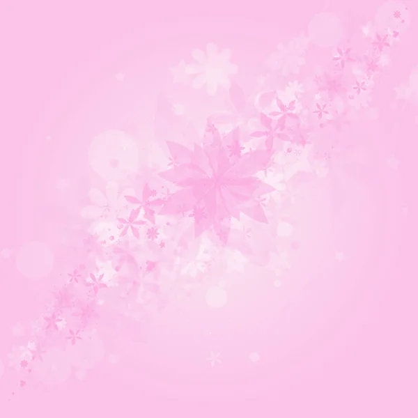 Весеннее Время Розовые Размытые Цветы Эффектом Белого Боке Нежно Розовом — стоковое фото
