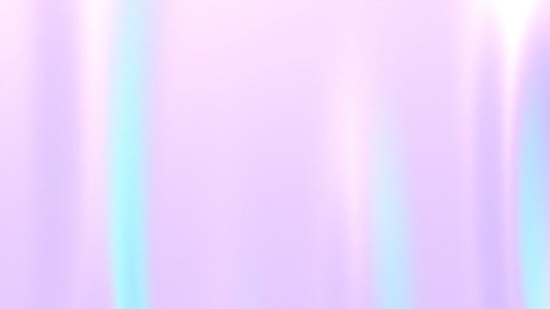 Fundo líquido de movimento perolado holográfico. Pintura de fluido sedoso psicodélico iridescente. 3d renderizar looping animação . — Vídeo de Stock