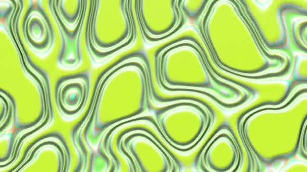 Liquid pintura looping fundo animado. Fluido fluindo textura ondulada, 3d renderizar papel de parede dinâmico. gradiente de movimento sem costura . — Vídeo de Stock
