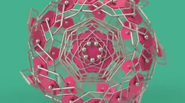 Kaleydoskopik İslami geometrik desen, Arap mandala, mozaik döngü Müslüman arka planı. Soyut Hint süsü.