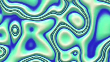 Sıvı boya döngüsü hareketli arka plan. Akışkan dalgalı doku, dinamik duvar kağıdı. Kusursuz hareket eğilimi.