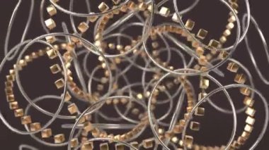 Kaleydoskopik İslami geometrik desen, Arap mandala, mozaik döngü Müslüman arka planı. Soyut Hint süsü.
