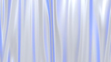 Holografik inci hareketli sıvı arka plan. Yanardöner psikedelik ipeksi sıvı boya. 3d canlandırma döngüsü canlandırması.