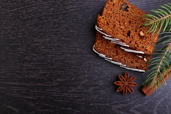 Pan de jengibre decorado con hielo — Foto de Stock