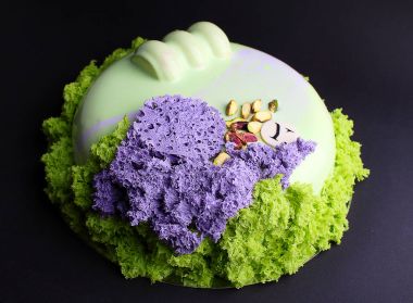 Köpük ile ev yapımı kek