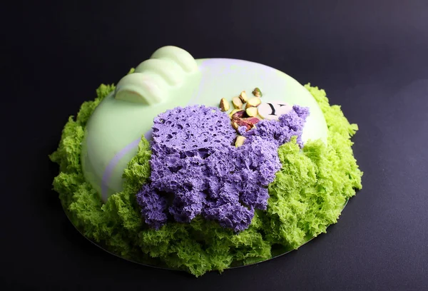 Köpük ile ev yapımı kek