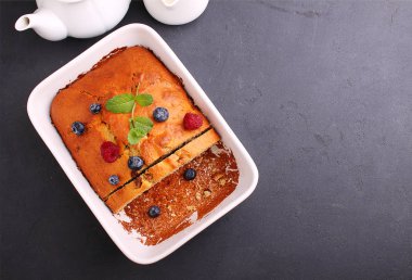 Noel ev yapımı pasta