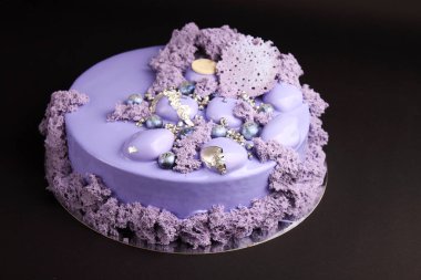 Ayna sır blackberry Mus kek