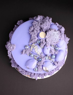 Ayna sır blackberry Mus kek