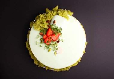 Ayna sır berry Mus kek