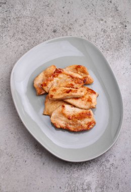 Soya soslu kızarmış tavuk, en iyi manzara.