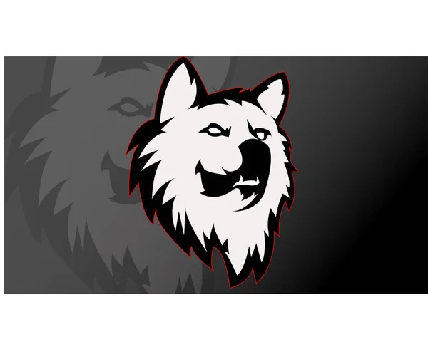 Πρόσωπο Του Fox Logo Designlogo Concept Απομονωμένο Υψηλής Ποιότητας Άγρια — Διανυσματικό Αρχείο