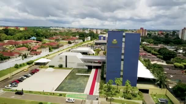 Assembleia Legislativa Estado Amazonas Asamblea Legislativa Del Estado Amazonas Manaus — Vídeos de Stock