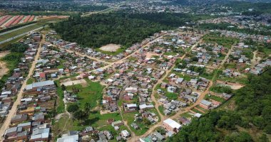 Manaus / Amazonas / Brazil - 10 / 20 / 2018 - yönetimin yoksul bölgesi 