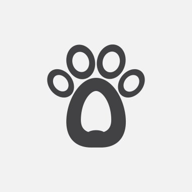 Çizim vektörü köpek işareti