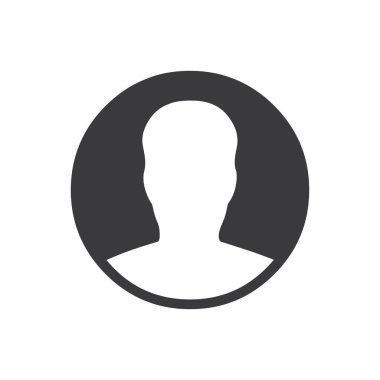 Erkek profili resim sembolü