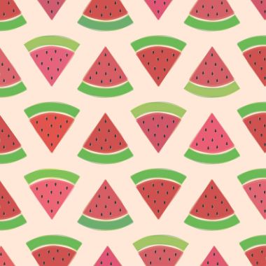 Karpuz desen - vektör çizim eps 10 