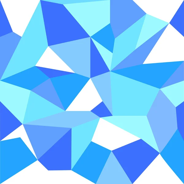 蓝色冰抽象无缝模式 — 图库矢量图片