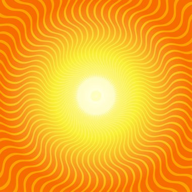 Sunburst sıcak sıcak Ray arka plan
