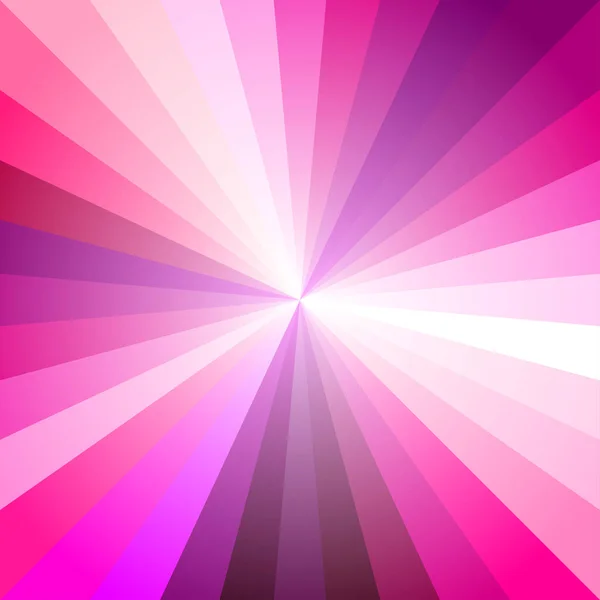 Roze licht Ray Abstract achtergrond — Stockvector