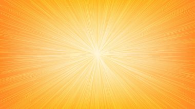 Beyaz ışık hızı hattı Ray turuncu arka plan üzerinde patladı.