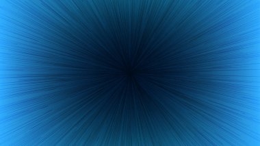 Siyah ışık hızı hattı Ray üzerinde mavi arka plan patladı.