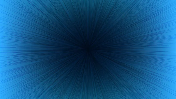 Siyah ışık hızı hattı Ray üzerinde mavi arka plan patladı.