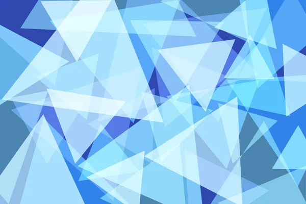 Світло-блакитний трикутник Абстрактний фон — стоковий вектор