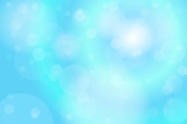 光の青のボケの抽象的な背景 — ストックベクタ