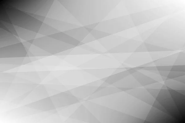 Schwarz-weißer geometrischer abstrakter Hintergrund — Stockvektor