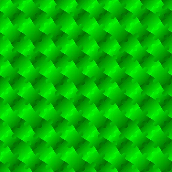 Головоломка Безшовний Візерунок Green_002 — стоковий вектор