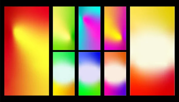 stock vector Colorful Gradient Abstract Background for Smartphone