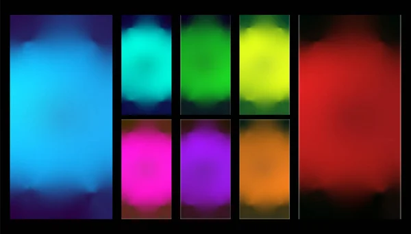 Gradient Coloré Fond Abstrait Pour Smartphone — Image vectorielle