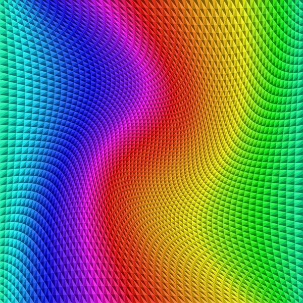 Färgglada Lysande Illusion Abstrakt Bakgrund Struktur — Stock vektor