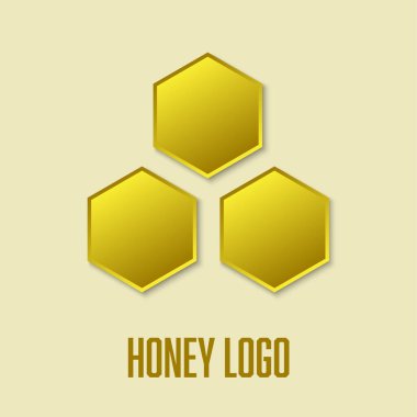 Bal Tarağı Arısı Simgesi Logosu Tasarımı