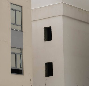 architecture, background, building, city, construction, culture, design, exterior, facade, home, house, modern, outdoor, sky, town, urban, view, wall, window