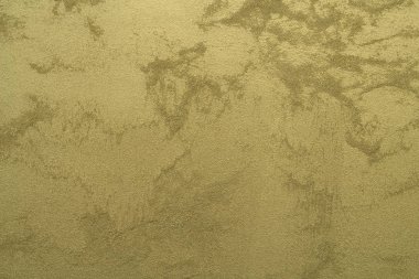 Altın kabartmalı boya, küçük kırıntılar ve lekeler.