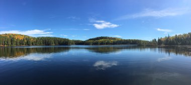 Panorama görünümünü Algonquin sahne güz