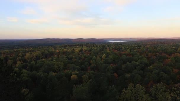 4 timelapse k Ultrahd Схід сонця над Algonquin, Сполучені Штати Америки — стокове відео