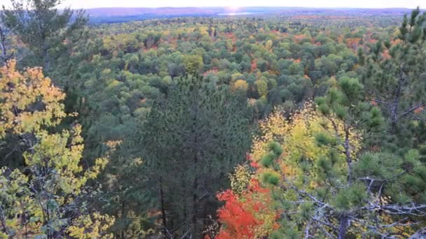 4K UltraHD Timelapse sobre Algonquin, Canadá — Vídeo de Stock