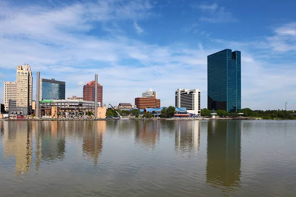 Vista del horizonte de Toledo — Foto de Stock